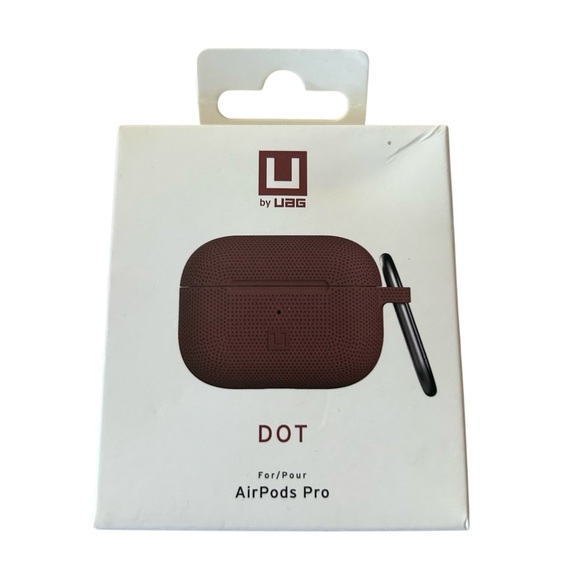 U by UAG 3rd Generation Apple 2021 Aubergine Dot For AirPods Pro Silicone Case - Picture 1 of 9